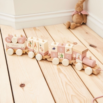 Personalised Flopsy Bunny Pull-Along Train FSC®