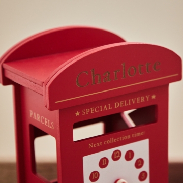 Personalised Wooden Post Box Sorter Toy FSC®