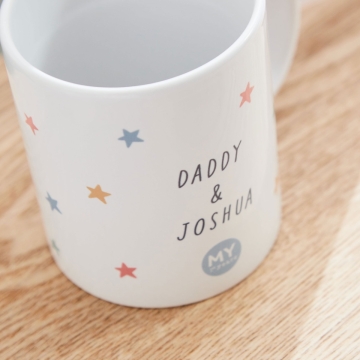 Personalised Always My Hero Father's Day Mug