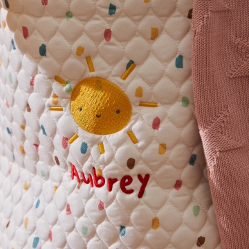 Personalised Large Rainbow Sunshine Storage Bag