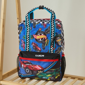 William Lamb Personalised Hot Wheels Square Backpack