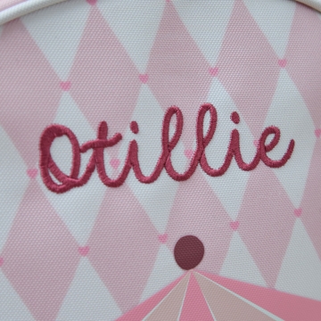 Personalised Harlequin Carousel Medium Backpack