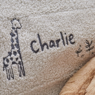 Personalised Cuddle Club Ecru Bean Bag Chair