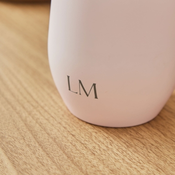 Personalised Pink Thermal Travel Cup