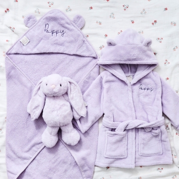 Personalised Lush Lavender Splash, Snuggle & Cuddle Gift Set 