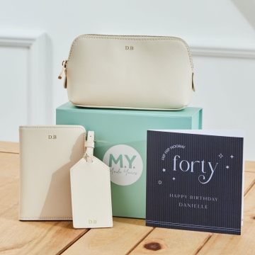 Personalised 40th Birthday Gift Set for Her