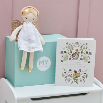 Personalised Flower Fairies Book & Doll Gift Set
