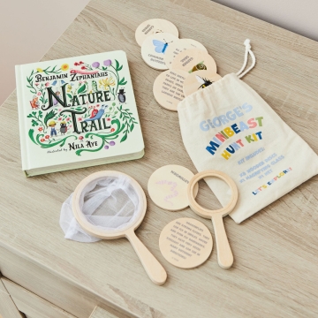 Personalised Read & Play Nature Hunt Activity Book Gift Set