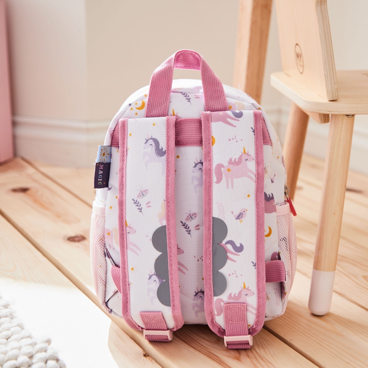 Personalized Unicorn Print Mini Backpack Personalized Unicorn Print Mini Backpack