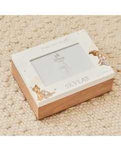 Personalised Bambi Photo Keepsake Box