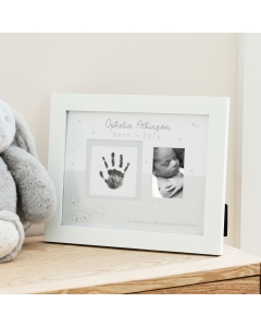 Personalised Born In 2026 Handprint Photo Frame