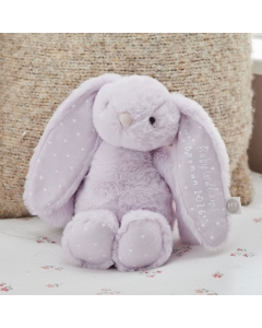 Personalised Born in 2026 Lilac Bunny