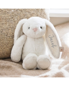 Personalised White Bunny Soft Toy