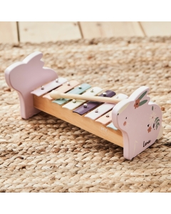 Personalised Wooden Bunny Xylophone FSC&reg;