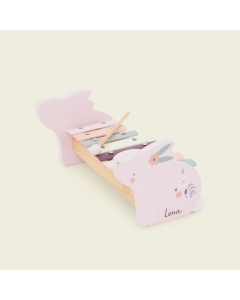 Personalised Wooden Bunny Xylophone FSC&reg;