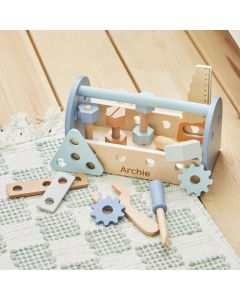 Personalised Wooden Tool Box Toy FSC&reg;