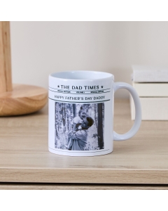Personalised Dad Times Photo Upload Mug