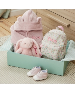 Personalised Pink Best of My 1st Years Gift Set