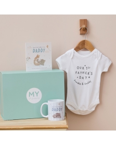 Personalised Father's Day Bodysuit and Mug Gift Set