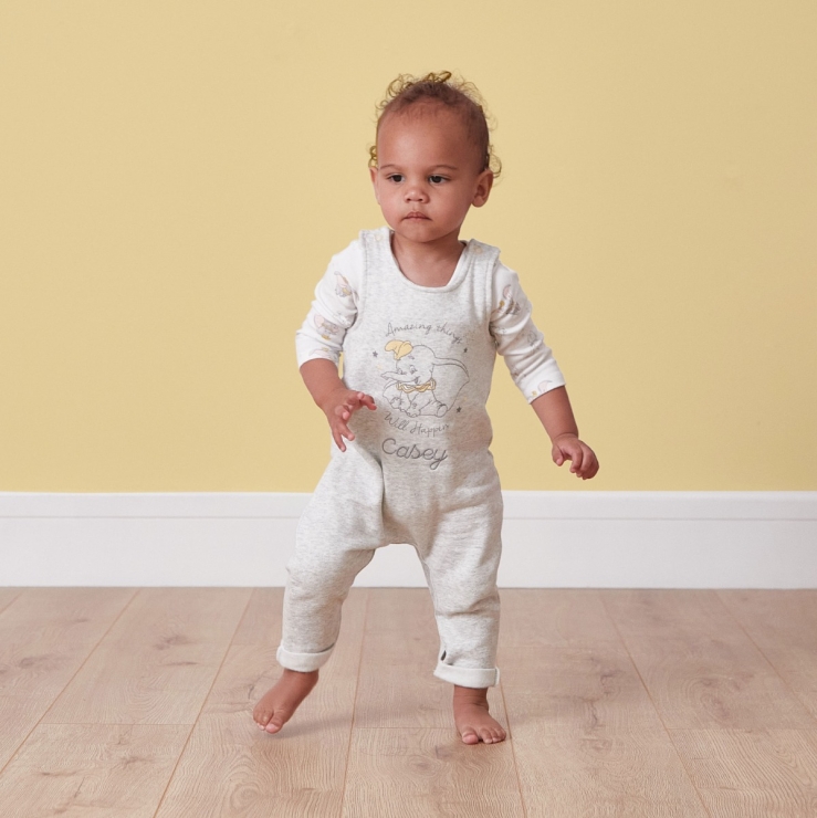  Personalised Disney Dumbo Baby Outfit Set