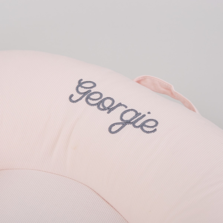 Personalised DockATot Deluxe+ Pod in Strawberry Cream