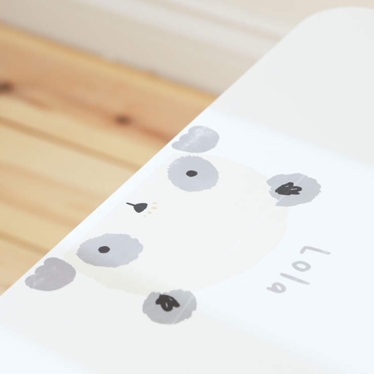 Personalised Koala & Panda Table