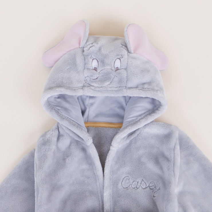 Personalised Disney Dumbo Fleece Dressing Gown