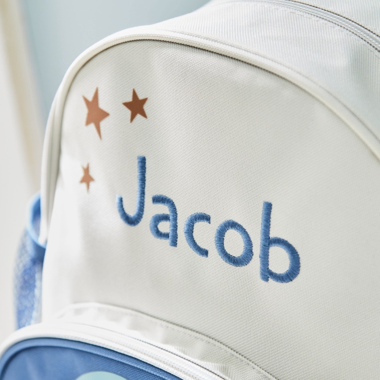Personalized Dinosaur & Car Medium Backpack