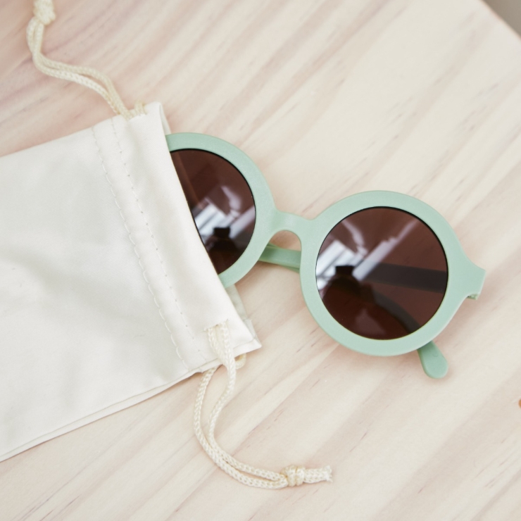 Personalised Sage Babiators Sunglasses with Bag