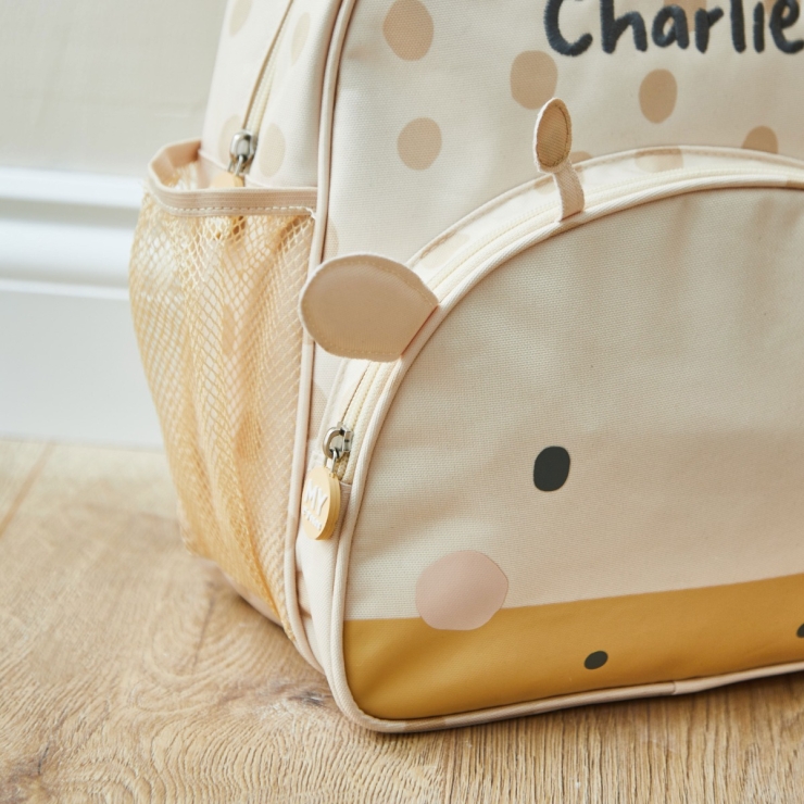 Personalized Giraffe Medium Backpack