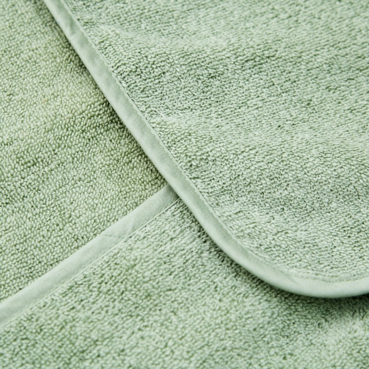 Personalised Sage Green Hooded Towel