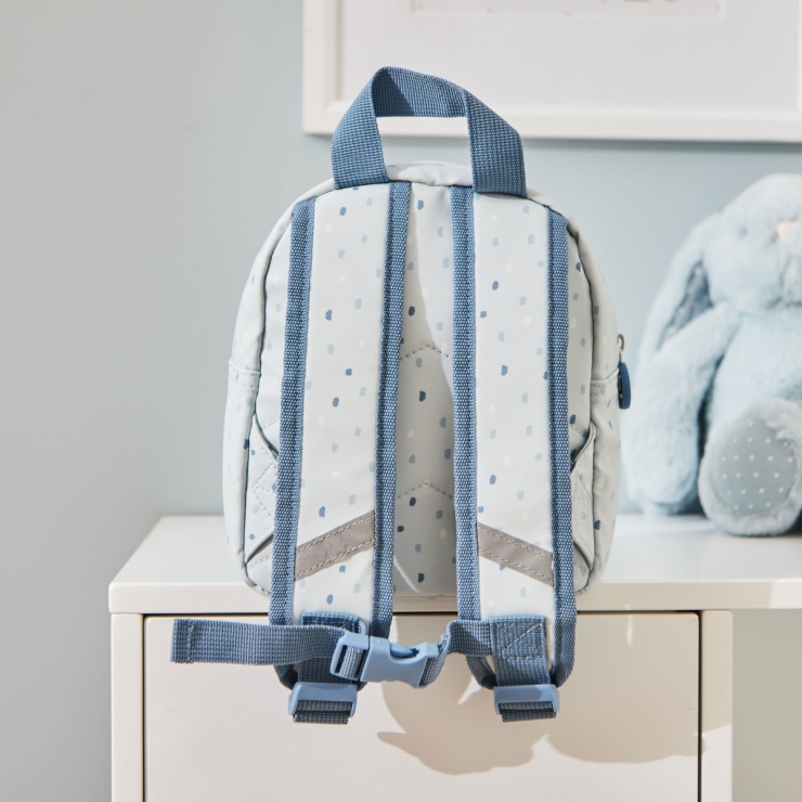 Personalized Blue Spot Tiny Backpack
