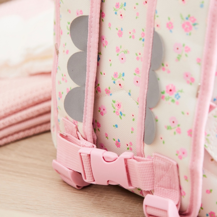 Personalized Ditsy Print Medium Backpack