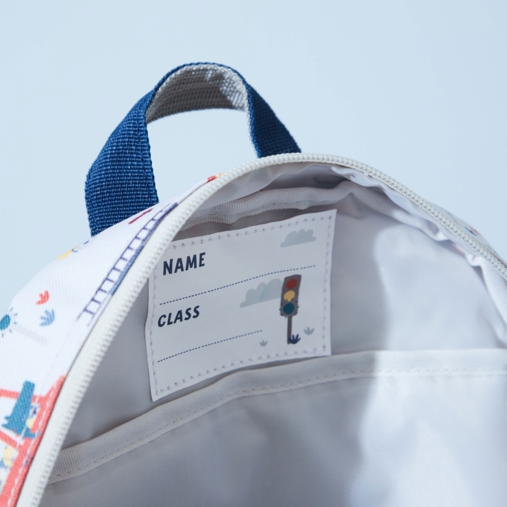 Personalized Transport Print Medium Backpack