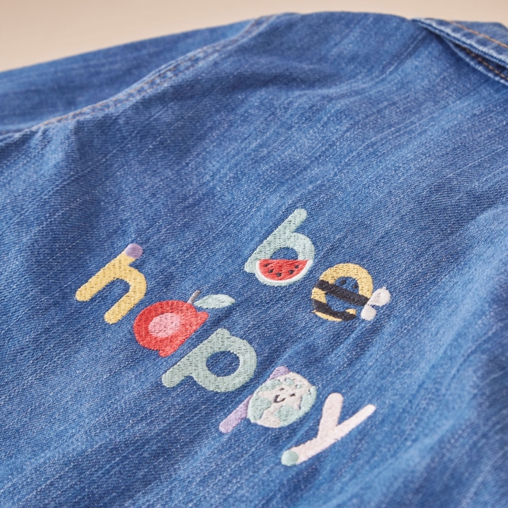 Just Bee Kids Children’s Be Happy Denim Jacket