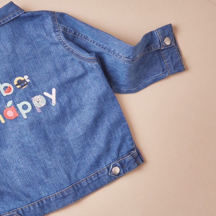 Just Bee Kids Children’s Be Happy Denim Jacket