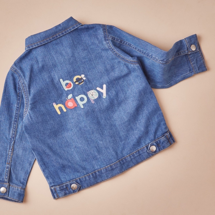 Just Bee Kids Children’s Be Happy Denim Jacket
