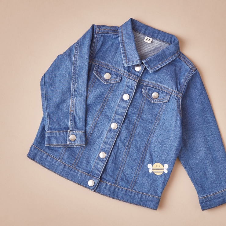 Just Bee Kids Children’s Be Happy Denim Jacket