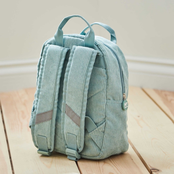 Personalised Mini Sage Cord Build-a-Backpack