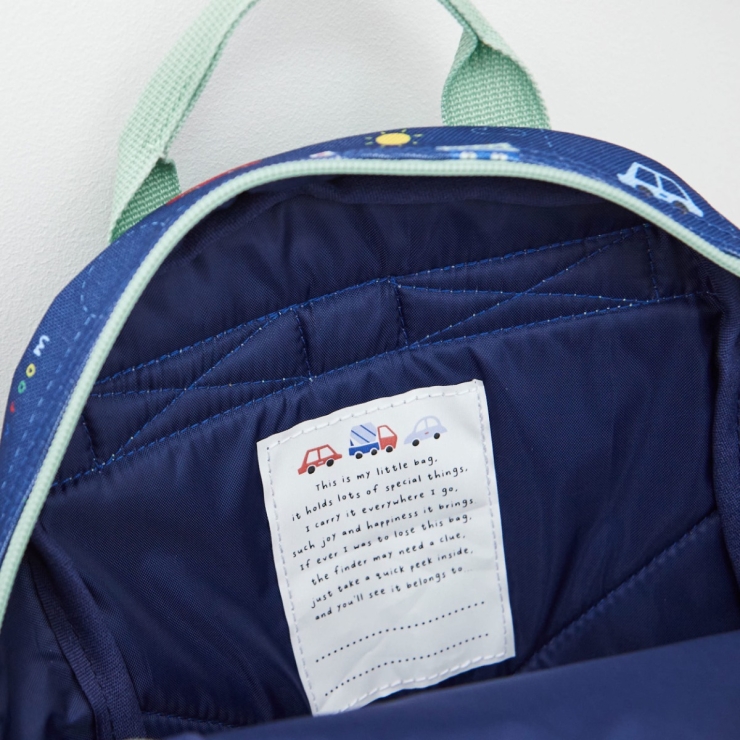 Personalized On The Move Print Grab Handle Mini Backpack
