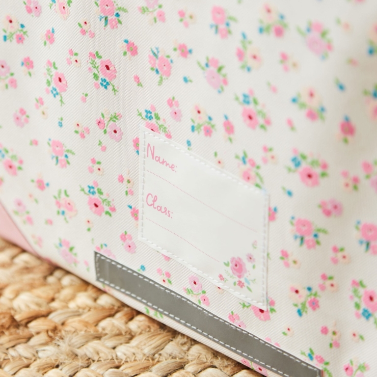 Personalized Ditsy Print Book Bag