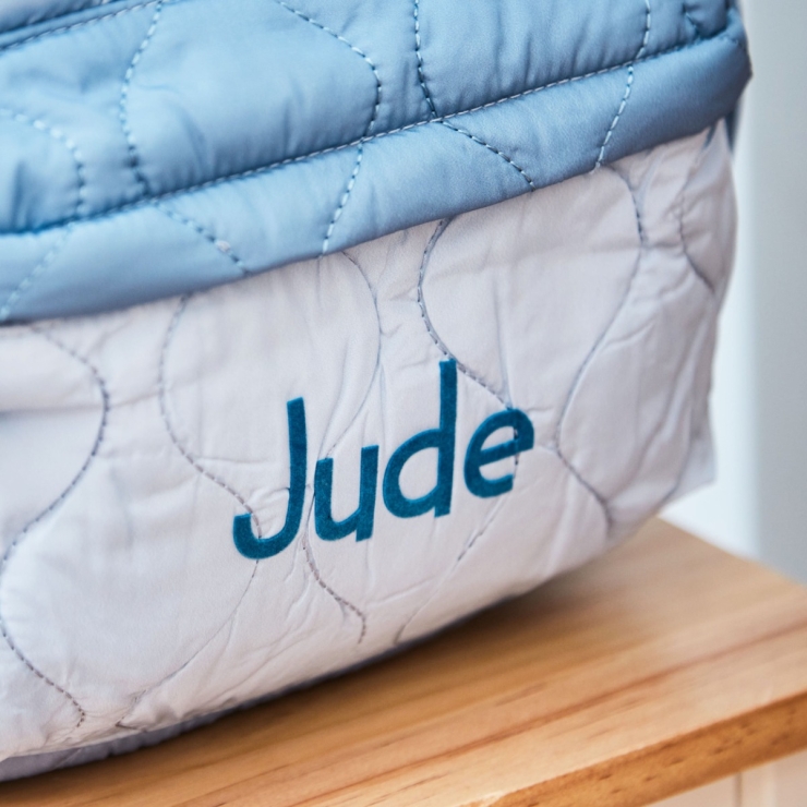 Personalized Dinosaur Quilted Medium Backpack