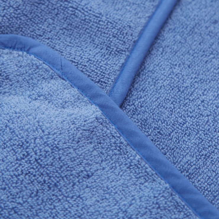 Personalized Infinity Blue Hooded Bath Towel