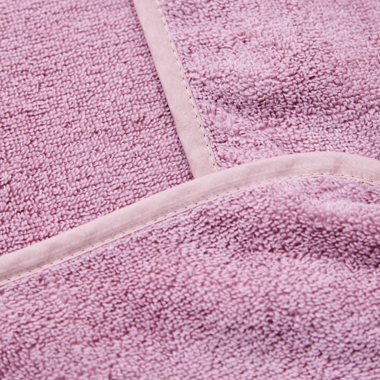 Personalised Dusky Mauve Hooded Towel