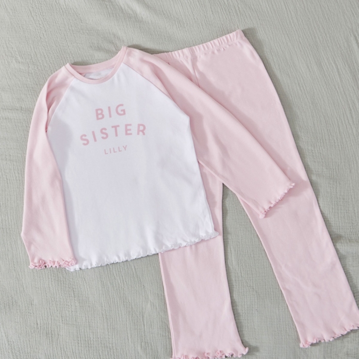 Personalised 'Big Sister' Pyjamas