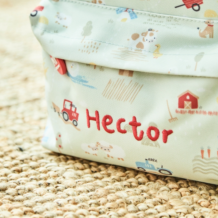 Personalized Farm Grab Handle Mini Backpack