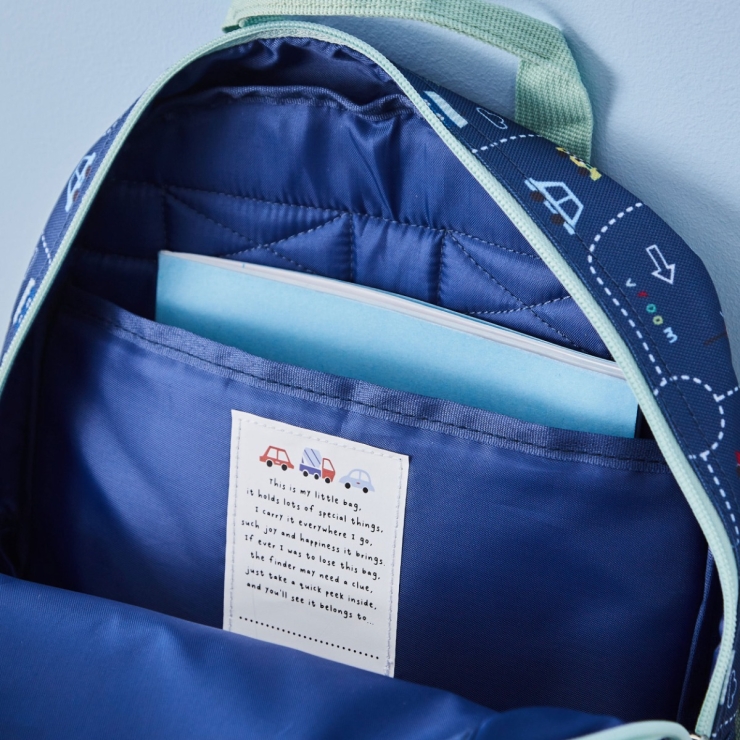Personalised On The Move Grab Handle Medium Backpack 