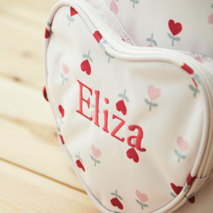 Personalized Heart Pattern Mini Backpack