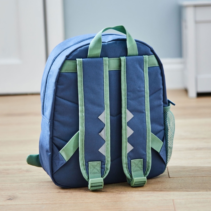 Personalized Green Dinosaur Medium Backpack