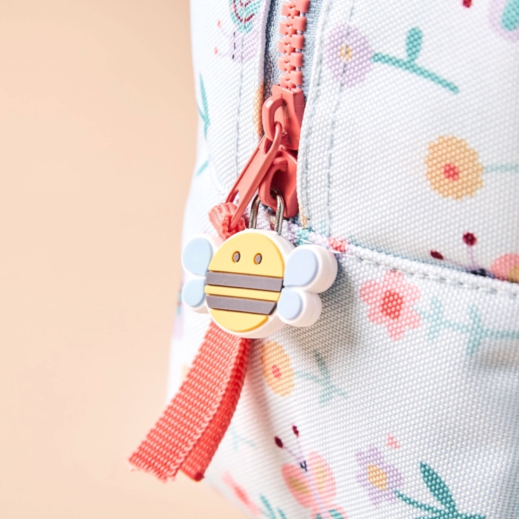 Personalised Just Bee Kids Floral Garden Lunch Bag 